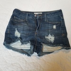 Mudd FLX Stretch High Rise Shortie